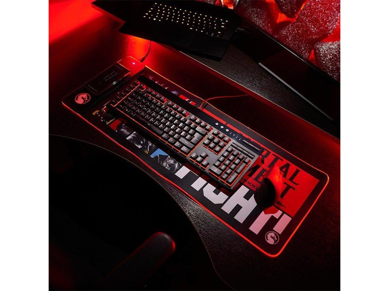 Numskull Mortal Kombat XL RGB Gaming Mat with 15W Wireless Charger