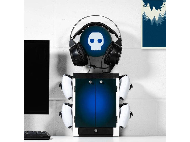 Numskull PlayStation 5 Inspired Blue and White Gaming Locker - Locker