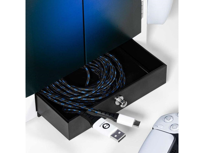 Numskull PlayStation 5 Inspired Blue and White Gaming Locker - Locker