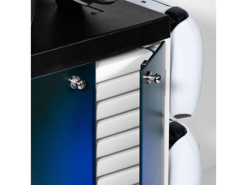 Numskull PlayStation 5 Inspired Blue and White Gaming Locker - Locker