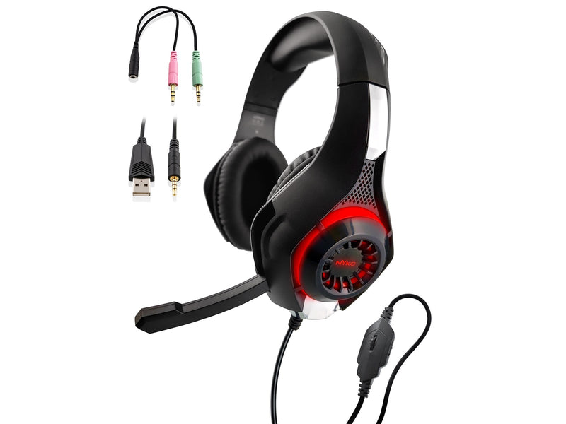 Nyko Core - Black - Wired Headset - Sony PlayStation 5