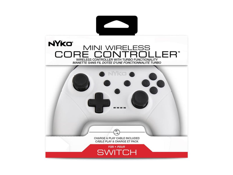 Nyko Mini Core - White - Wireless Controller - Nintendo Switch