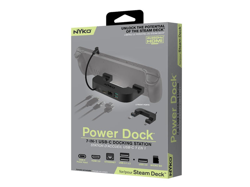 Nyko Power Dock 7-In-1 Usb-C Docking Station - Steam Deck *DEMO*