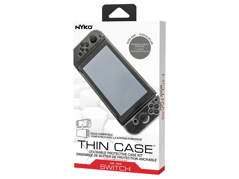 Nyko Thin Case (Smoke) - Miscellaneous Cover - Nintendo Switch