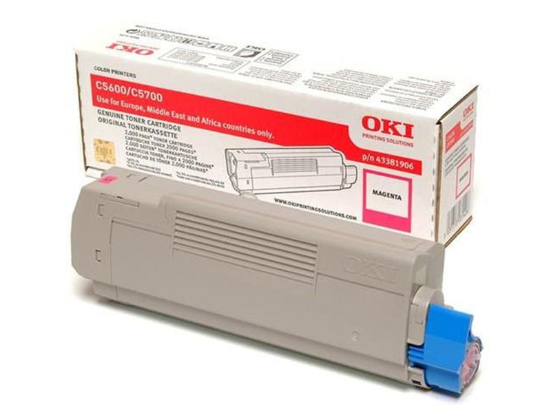 OKI 43381906 Toner - Tonerpatrone Magenta