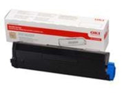 OKI 43502002 Toner Black - Tonerpatrone Schwarz