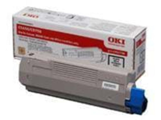 OKI 43865708 Toner Black - Tonerpatrone Schwarz