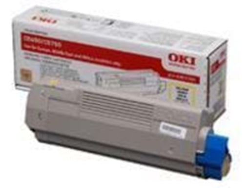 OKI 43872305 Toner Yellow - Tonerpatrone Gelb
