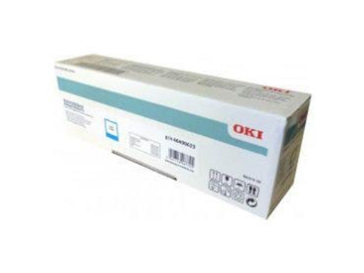 OKI - cyan - original - tonerpatron (alternativ til:  46490623)