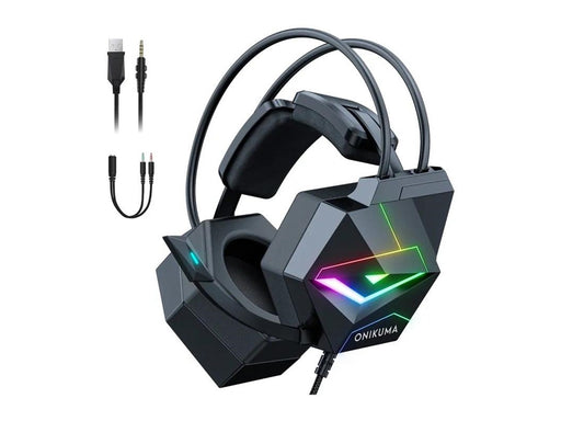 ONIKUMA X20 Gaming-Kopfhörer (Schwarz)