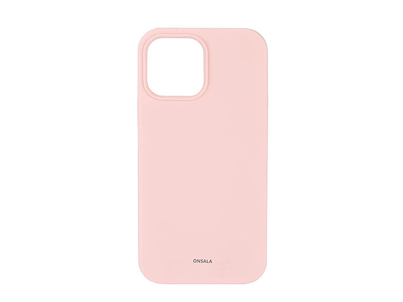 ONSALA Phone Case Silicone Chalk Pink - iPhone 13 Pro Max