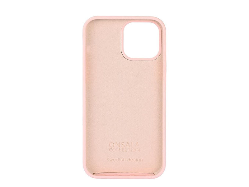 ONSALA Phone Case Silicone Chalk Pink - iPhone 13 Pro Max