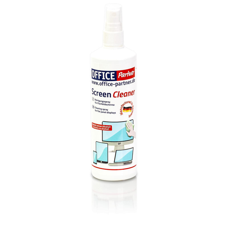 OFFICE-Partner Premium Screen Cleaner Reinigungsspray für Flachbildschirme - 250 ml