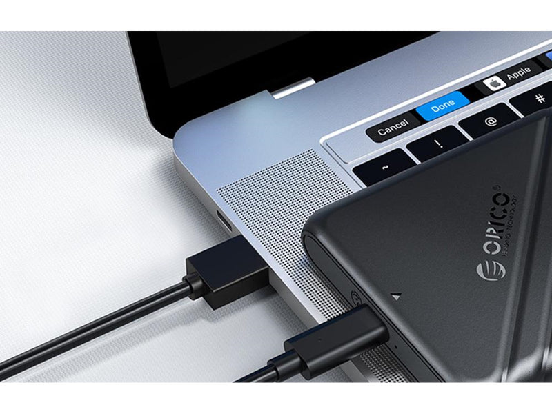 ORICO 2.5' HDD / SSD Enclosure 6 Gbps USB-C 3.1 Gen1 (Black)