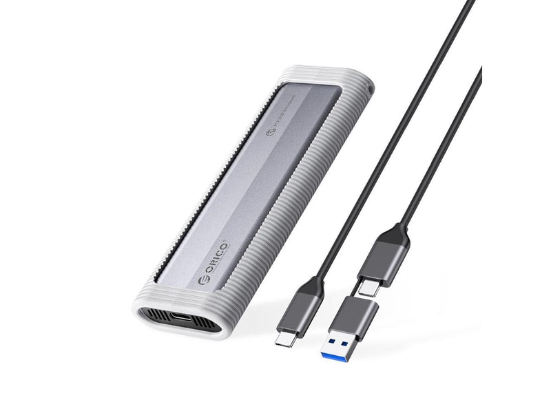 ORICO AXM2S-G2-V1 M.2 NVME/NGFF USB-C/USB-A to USB-C 6Gb/s / 10Gb/s Disk Caddy - Gray