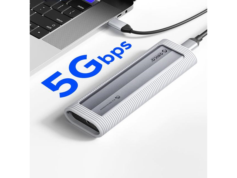 ORICO AXM2S-G2-V1 M.2 NVME/NGFF USB-C/USB-A to USB-C 6Gb/s / 10Gb/s Disk Caddy - Gray