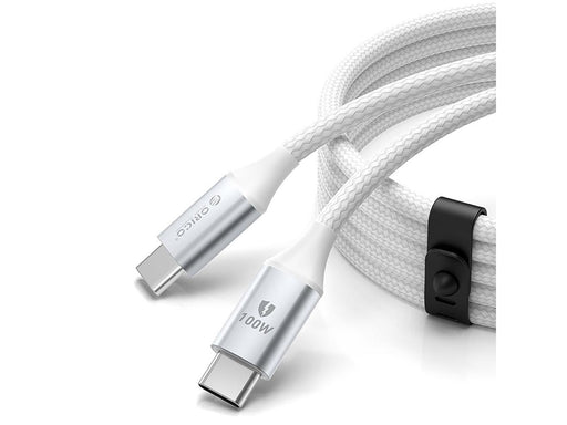 ORICO CDX 100W 5A Power Delivery USB-C - USB-C 1m Cable - White