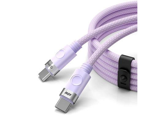 ORICO CDX 60W 3A Power Delivery USB-C - USB-C 1m Cable - Purple