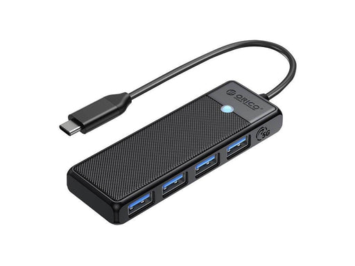 ORICO Hub 4in1 USB A3.0x4 (black) USB-Hubs - USB 3.0 - 4 - Schwarz