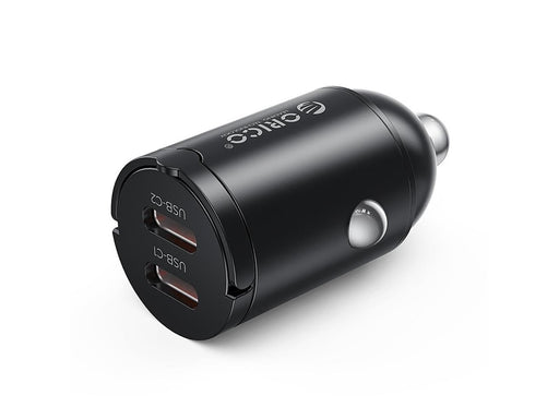 ORICO MiniRing 30W 2x USB-C Car Charger - Black