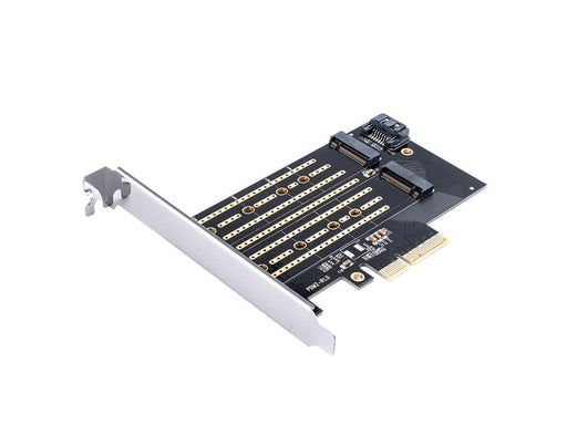 ORICO PDM2 PCI-E 3.0 x4 Expansion Card for M.2 NVMe and SATA Drives - Black
