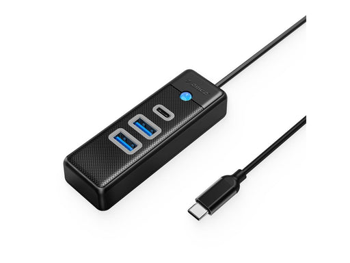 ORICO PWC2U-C3 3-port USB hub 2x USB-A 3.0 1x USB-C 3.0 0.5 m - black USB-Hubs - USB 3.0 - Schwarz