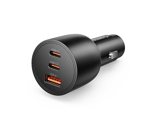 ORICO PowerLink 165W USB-A + 2x USB-C Car Charger - Black