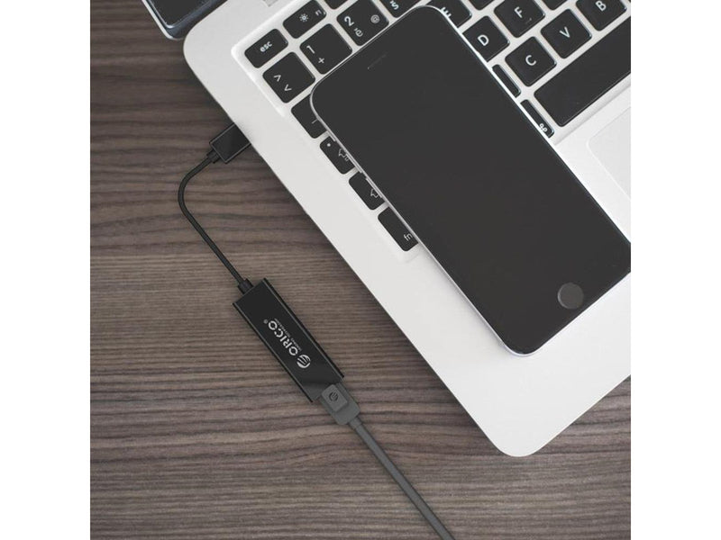 ORICO UTJ-U3 1 Gigabit USB-A 3.0 External Network Card - Black