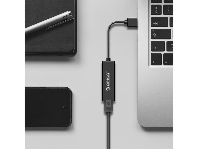 ORICO UTJ-U3 1 Gigabit USB-A 3.0 External Network Card - Black