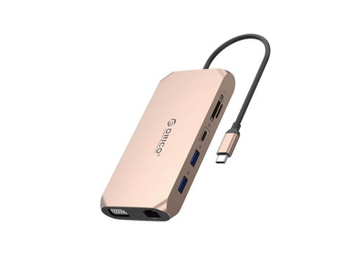 ORICO XCR 12in1 USB-C Docking Station USB-Hubs - USB 3.1 - 12
