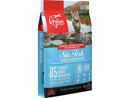 ORIJEN Six Fish Cat - dry cat food - 5.4kg