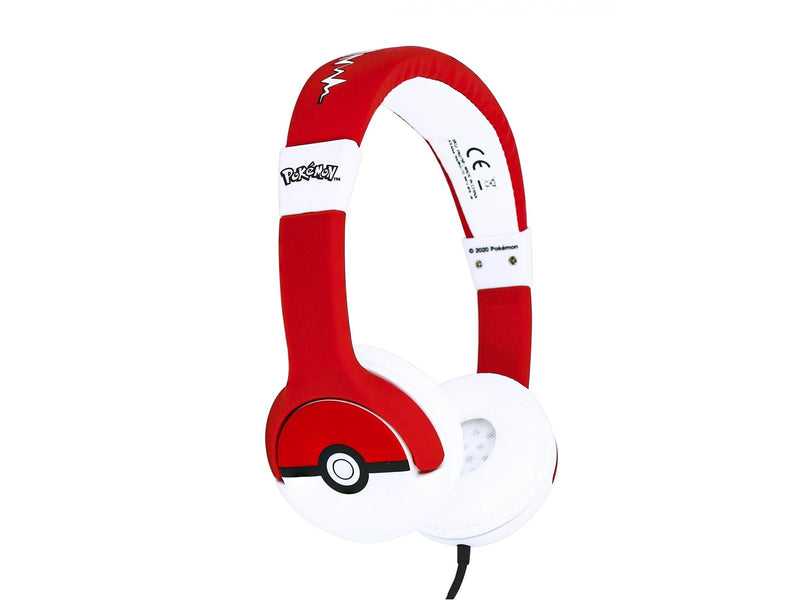 OTL Pokémon PokeBall - Kinderkopfhörer - Lautstärke begrenzt 85dB max