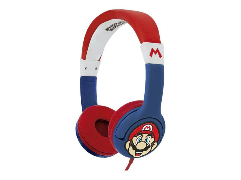 OTL Super Mario - Kinderkopfhörer - Lautstärke begrenzt 85dB max