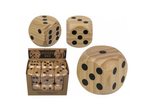 OUT OF THE BLUE Cube giant. Wood. 6*6cm.