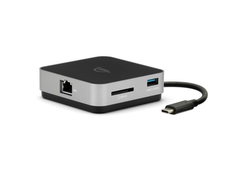 OWC 6-Port USB-C Travel Dock 100W- Space Gray (ethernet)
