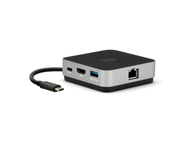 OWC 6-Port USB-C Travel Dock 100W- Space Gray (ethernet)