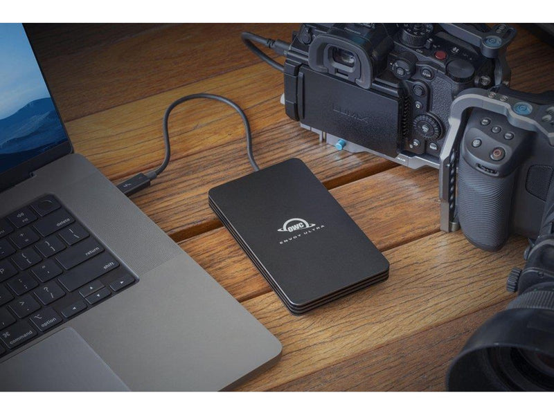OWC Envoy Ultra SSD - 4TB - Extern SSD - Schwarz - Thunderbolt 5