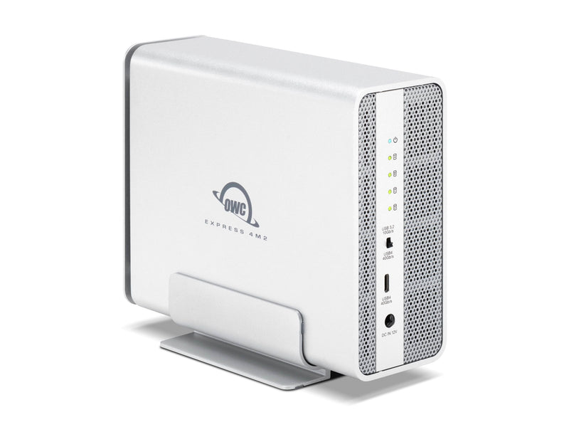 OWC Express 4M2 4-Slot M.2 NVMe SSD Enclosure - USB4 Up to 3200MB/s