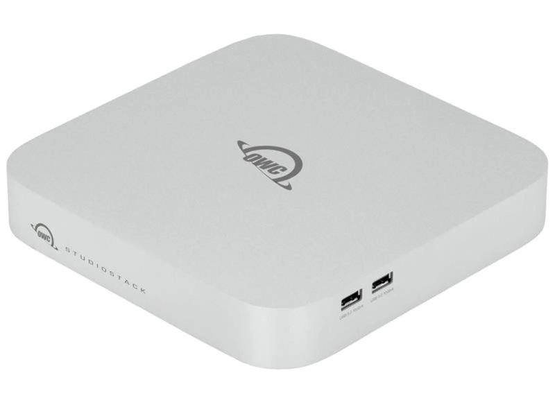 OWC StudioStack Thunderbolt 5 Stackable Storage - Extern Festplatte - Silber