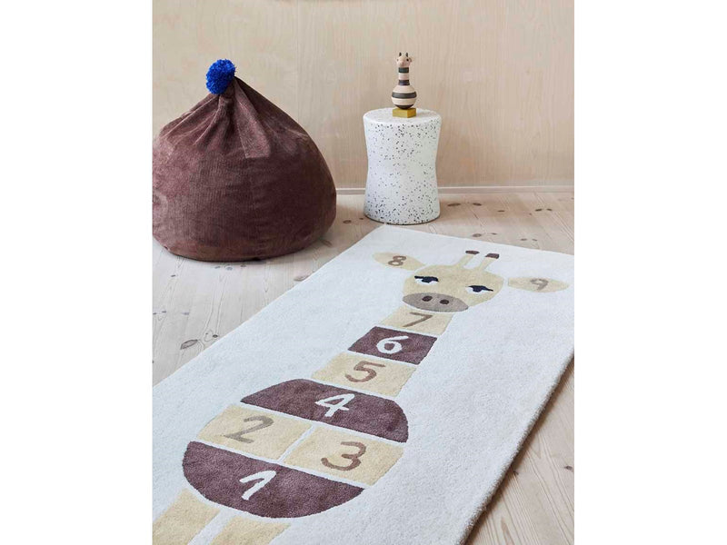 OYOY MINI Giraffen-Hüpfspiel-Teppich