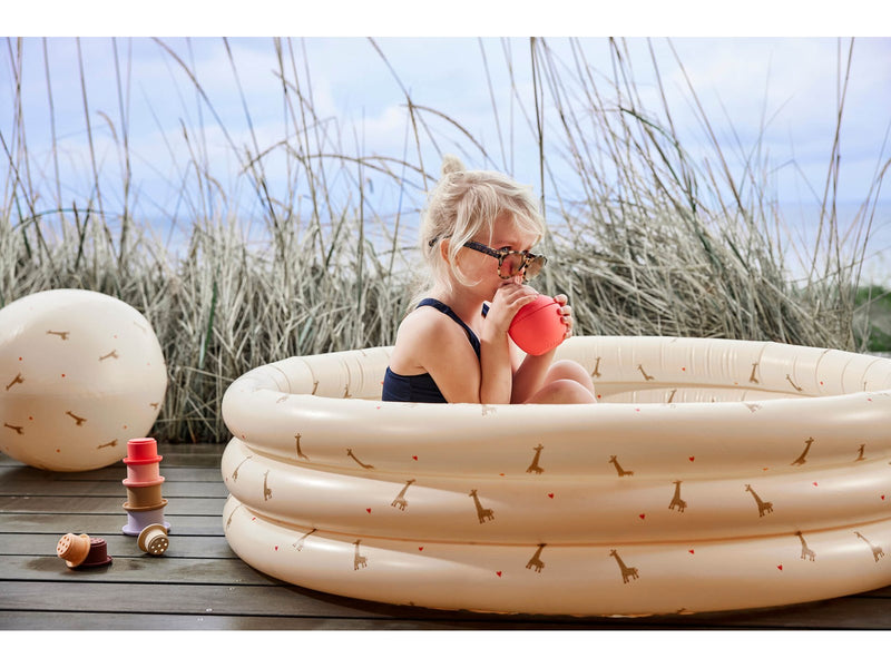 OYOY MINI Giraffen-Schwimmbecken klein & Strandball