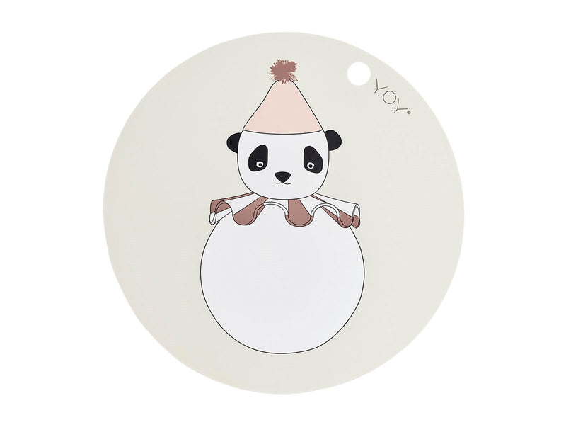 OYOY MINI Platzset Panda Pompon