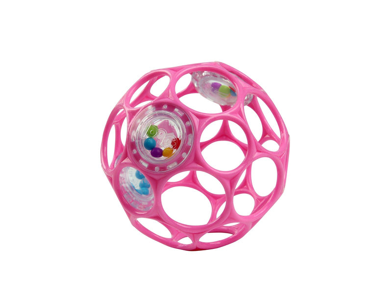 Oball Easy Grasp Rattle Pink