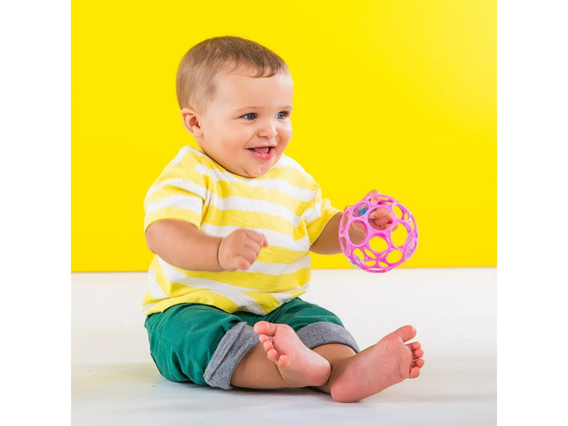 Oball Easy Grasp Rattle Pink