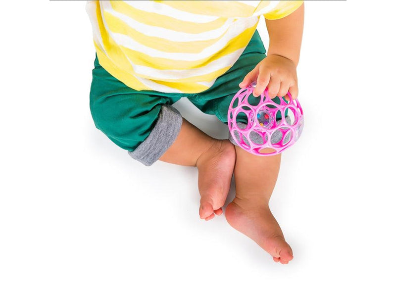 Oball Easy Grasp Rattle Pink