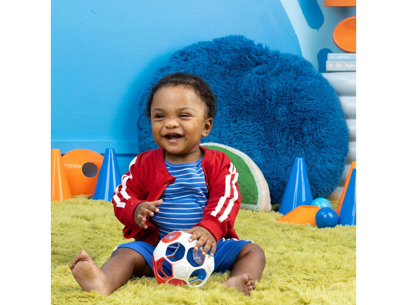 Oball Soccer  - red/white/blue