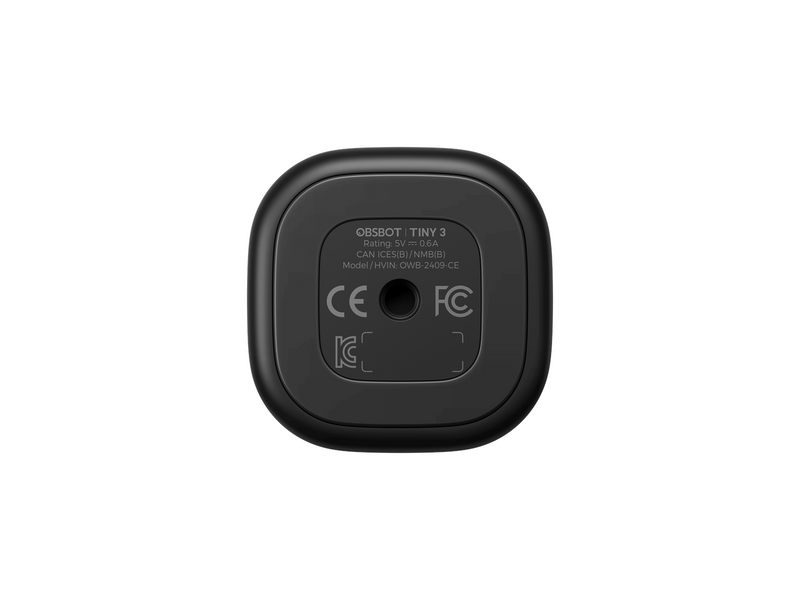 Obsbot TINY 3 - AI-Powered 4K PTZ Webcam