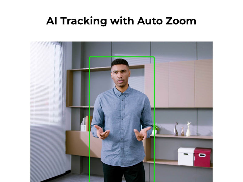 Obsbot Tiny 2 - AI-Powered PTZ 4K Webcam