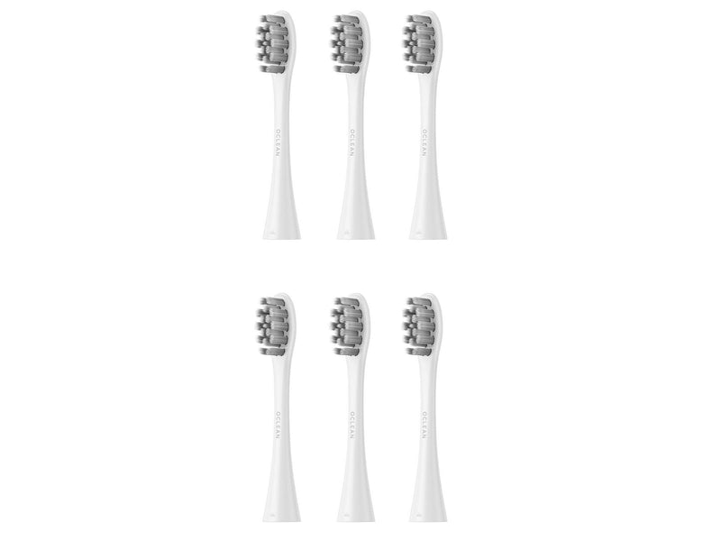 Oclean Bürstenköpfe Brush Head Gum Care 6 Pack White