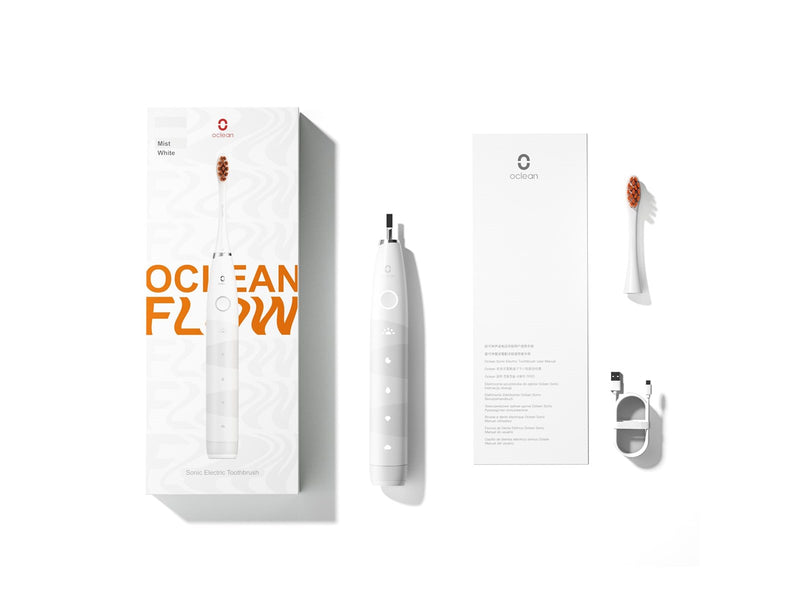 Oclean Elektrische Zahnbürste Flow White